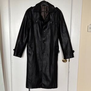 PLAYBOY Black Trench Coat for Men